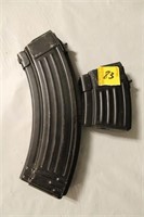 2 SEMI AUTOMATIC RIFLE MAGAZINES