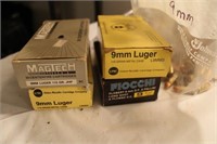 225 ROUNDS OF 9MM AMMO
