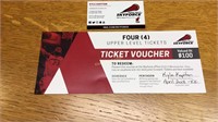 4 tickets to a Skyforce game!