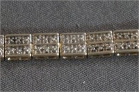Gold Plated Sterling Silver Link Bracelet