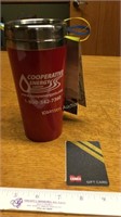 Cooperative Energy mug and gift card