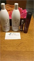 Hair care products and gift card