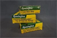 3 Boxes Remington 7mm Rem Mag 150gr Ammunition