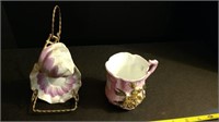 Rose China Cups