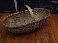 Antique round bottom basket.