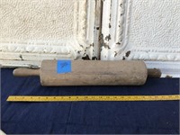 Very Large Heavy Wooden Rolling Pin
