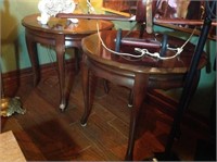 Pair of lamp tables.