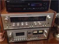 Sony receiver and cassette units c1970 and a