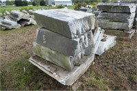 7- VARIOUS SIZE PIECES OF ITALIAN MARBLE