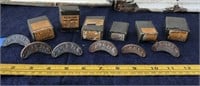 Antique Little Shoe Taps & Cobblers Nails in Boxes