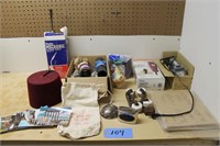 Advertising pieces and assorted lot