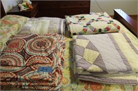 Assorted Quilts/Blankets