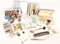 MIXED LOT OF SMALL ESTATE COLLECTIBLES