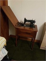 Vintage Kenmore sewing machine in case