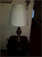 Beautiful brass shade lamp