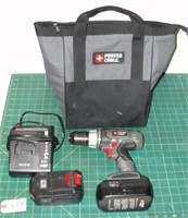 Porter Cable Cordless Dril with Bag