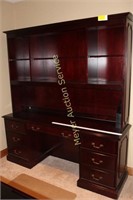 Paoli, Inc. Cherry Colored Credenza - Lighted