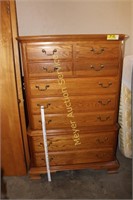 Sumter Cabinet Co. Large Oak Chest of Drawers