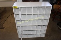 2 - Multi Compartment Storage Shelves