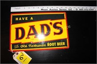 Dad's Rootbeer Single Sided Porcelain