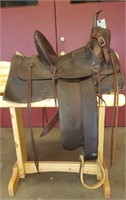 Vintage Clark 13" Loop Seat Saddle