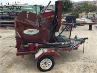 Grout Mixer with Hydraulic Dump and Pump