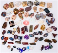 Large Lot Tumbled Minerals Crystal Gem Stones