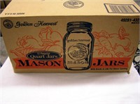 New Box Mason Quart Jars