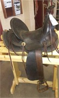 Vintage George Lawrence 13" Saddle