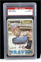 1966 Topps Hank Aaron Baseball Card (Graded)