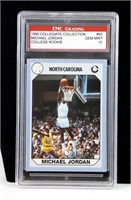 1990 Collegiate Michael Jordan Basketball Card