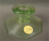 (1) U.S. Glass #94 Squatty Octagonal based