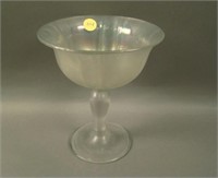 7 1/8” Tall U.S. Glass #314 Stemmed Round Compote