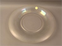 12 ¼” U.S. Glass Lg. Flared Shallow Bowl – Crystal