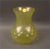 6 ½” Tall N’wood #613 Diamond Optic Flared Vase –