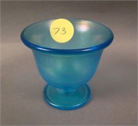 Fenton #923 individual Nut Cup – Celeste Blue