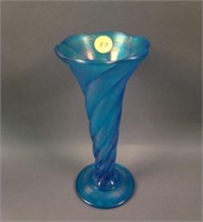 7 ¼” Tall N’wood Twist Flared ftd. Vase – Blue