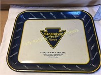 Stokelys Finest Foods advertising tray