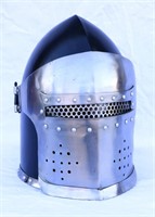 Medieval Knight Helmet Steel Hand Forged