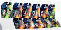 11 Star Wars Power of The Force Figurines