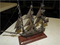 Metal Scale Model Tall Ship