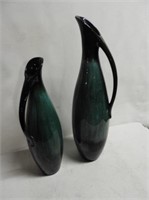 2 Blue Mountain Pottery Vases