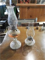 Pair of Oil Lamps