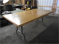 Wood Folding Tables 41" x 73"