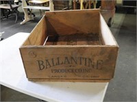 Ballantine Wood Crate
