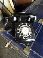 Black Dial Phone