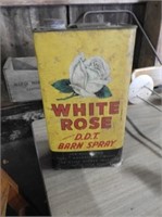White Rose DDT Barnspray Tin
