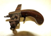 Antique Osborne Pistol Grip Draw Knife