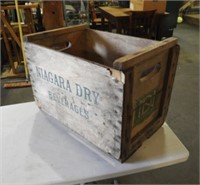 Niagara Dry Beverages Wood Crate