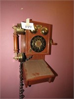 Clock & Telephone